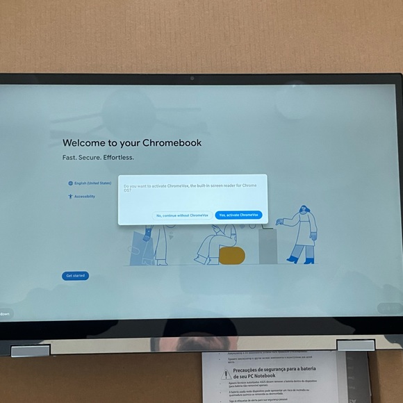 Asus 14 inch Chromebook Laptop - Picture 11 of 14